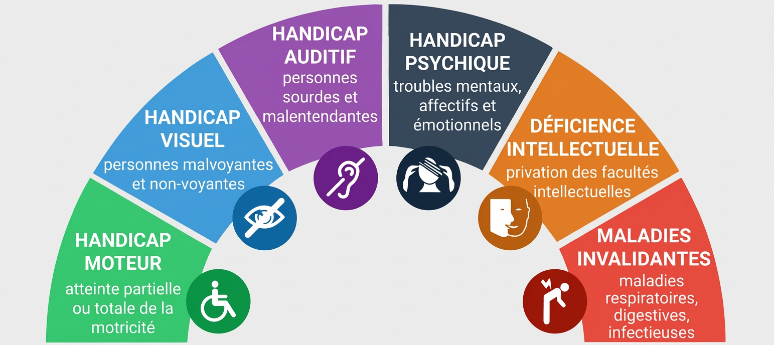 Six types de handicap